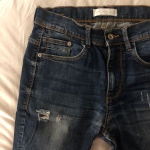 ZARA Ripped Skinny Jeans